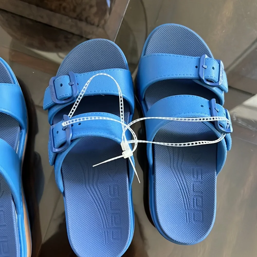 Dansko Kandi Buckle Slide Sandals. - Picture 8 of 11